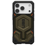 Husa iPhone 17 Pro, UAG Monarch Pro Kevlar cu MagSafe, Element Green