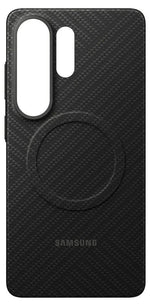 Husa Samsung S26 Ultra Originala, Carbon Magnet Case, Neagra
