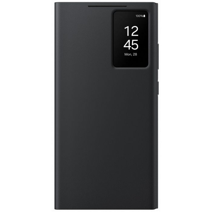 Husa Samsung Galaxy S22 Ultra Smart View Wallet,Negru