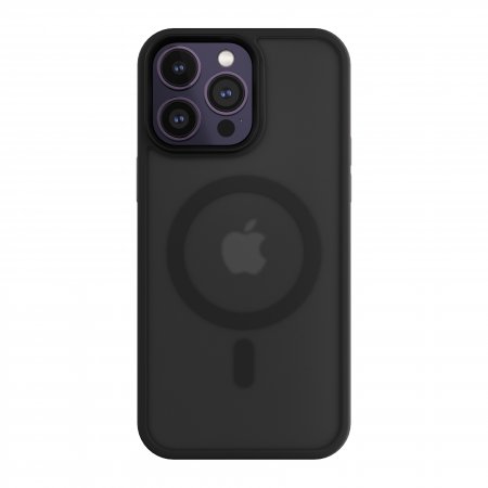 Husa pentru iPhone 14 Pro Max, cu MagSafe, Mist Shield Case  Black