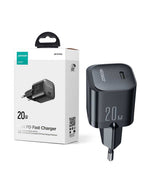 Incarcator rapid priza Joyroom USB Type C PD 25W Negru JR-TCF11 - mag-genius-accesorii