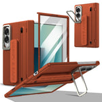 Husă Samsung Z Fold 8 CamBracket II TouchPen, Brown