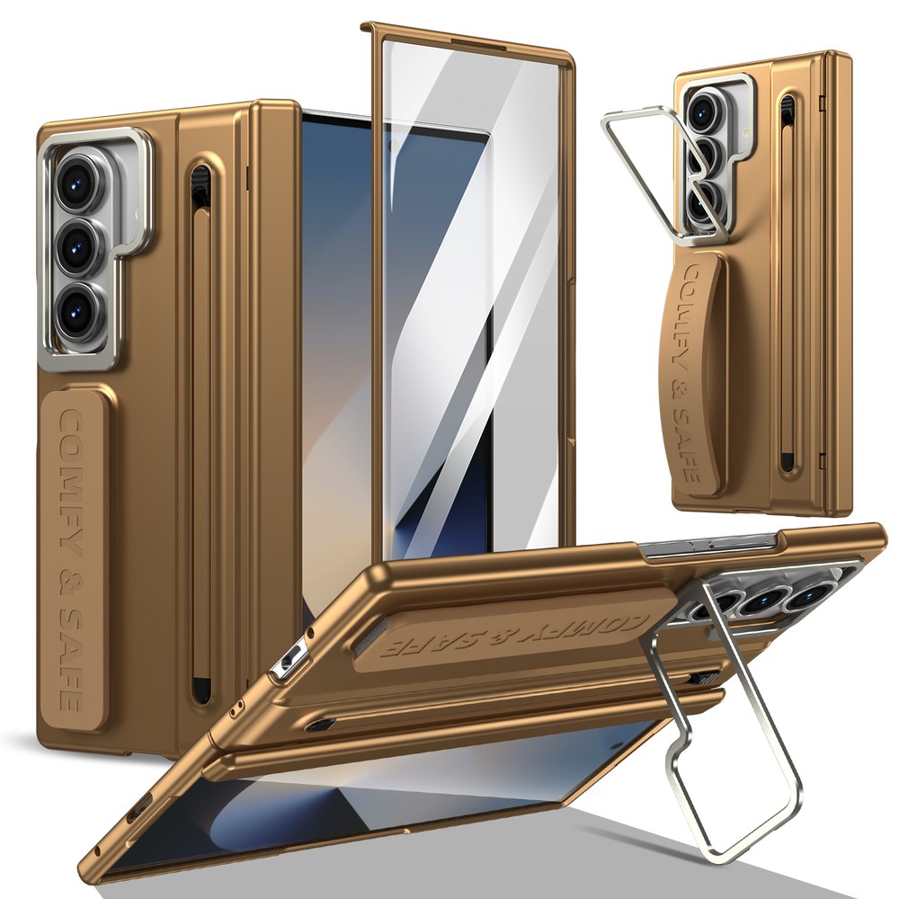 Husă Samsung Z Fold 8 Ultra CamBracket II TouchPen, Gold