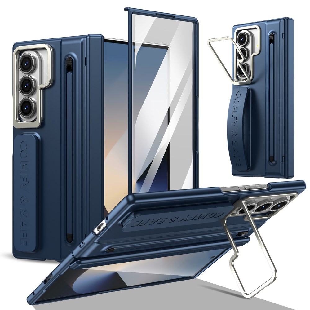 Husă Samsung Z Fold 8 Ultra CamBracket II TouchPen, Dark Blue