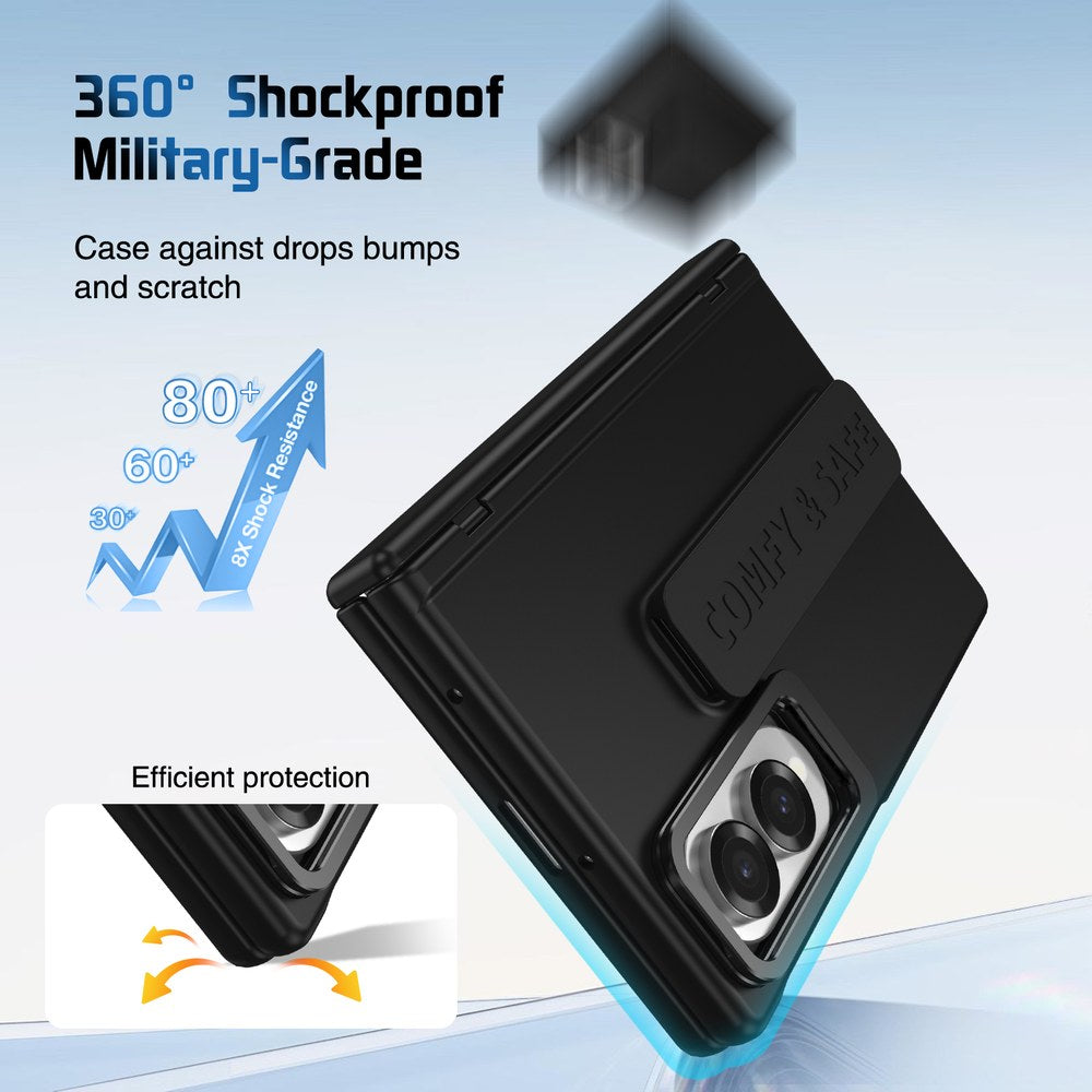 Husă Samsung Z Fold 8 CamBracket II integrală, Black