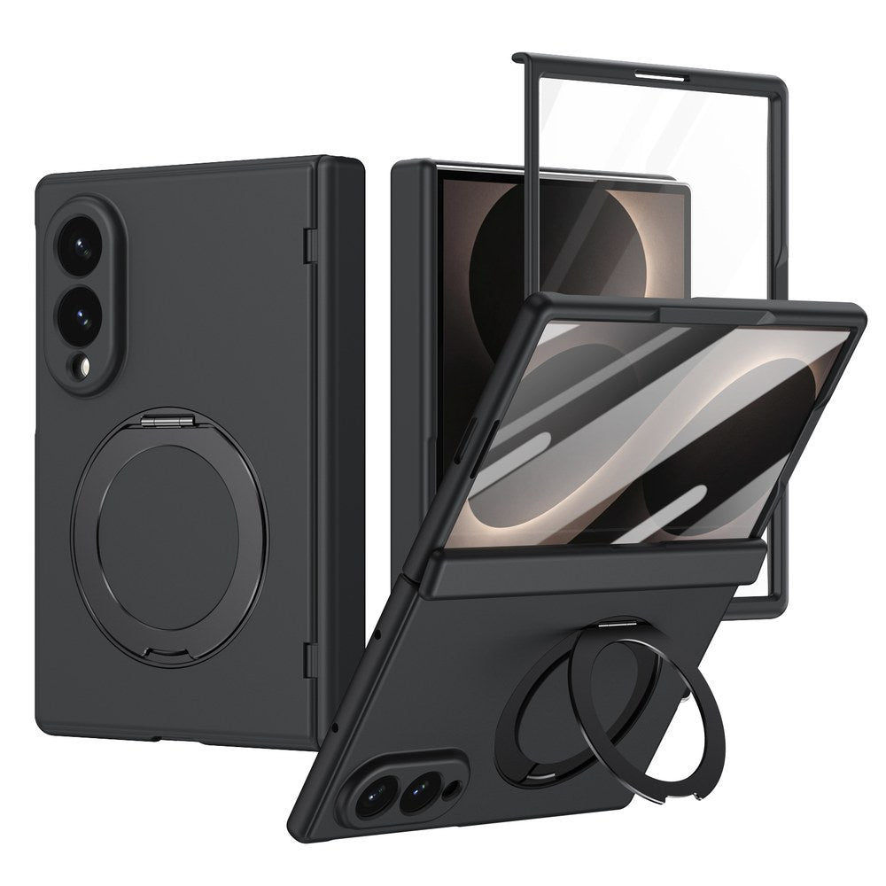 Husă Samsung Z Fold 8 MagRing integrală Frosted, Black