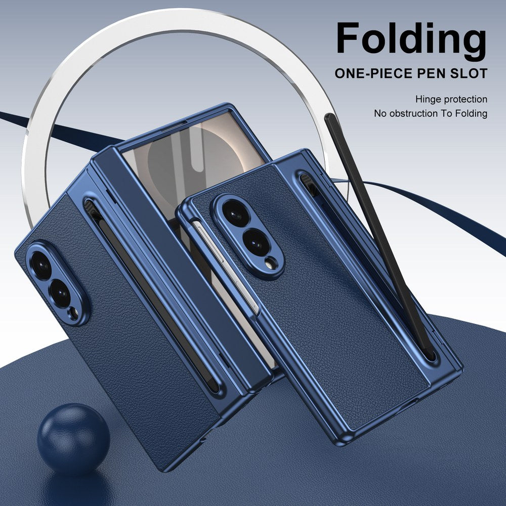 Husă Samsung Z Fold 8 Skin TouchPen, Blue