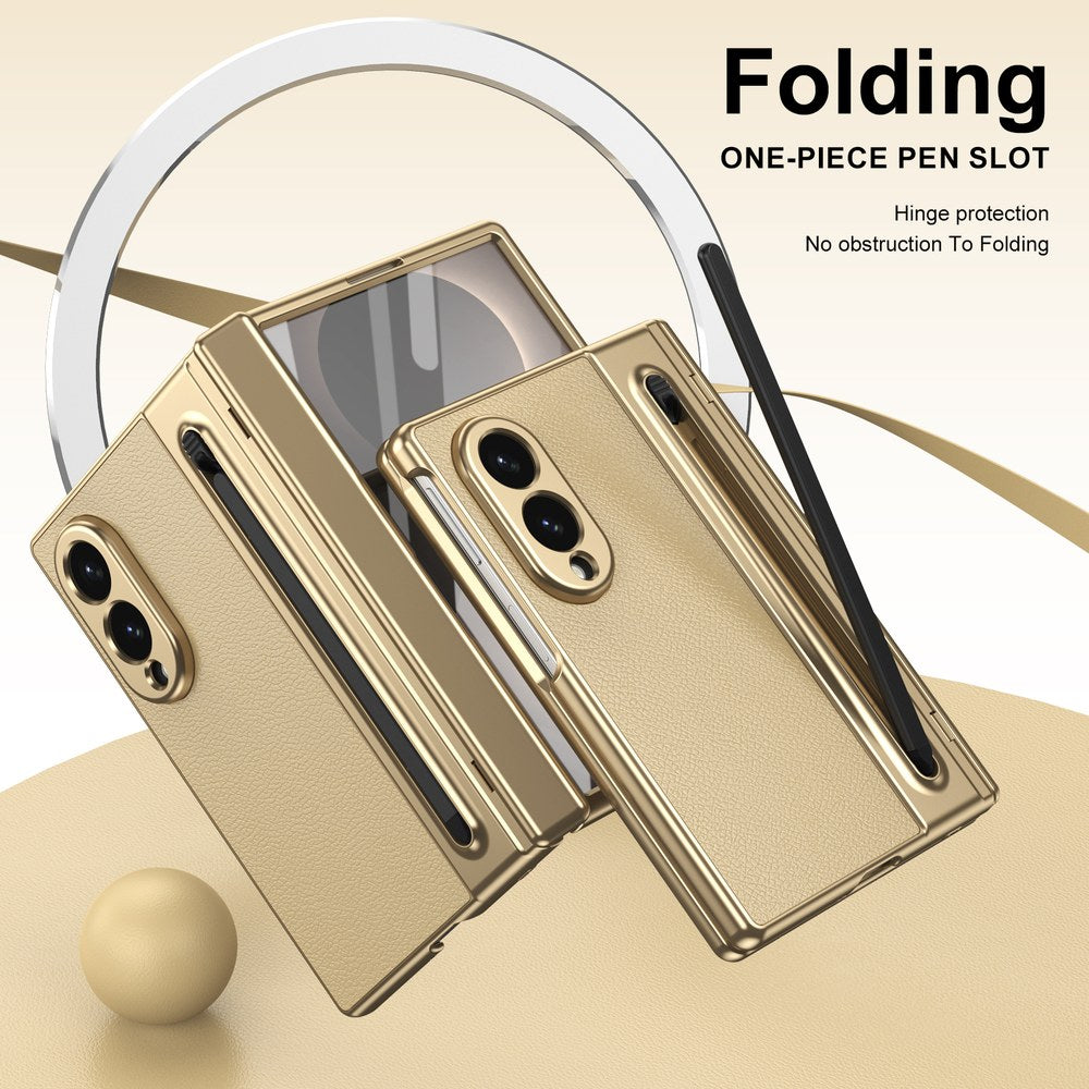 Husă Samsung Z Fold 8 Skin TouchPen, Gold