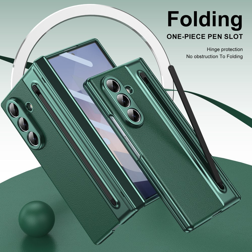 Husă Samsung Z Fold 8 Ultra Skin TouchPen, Green