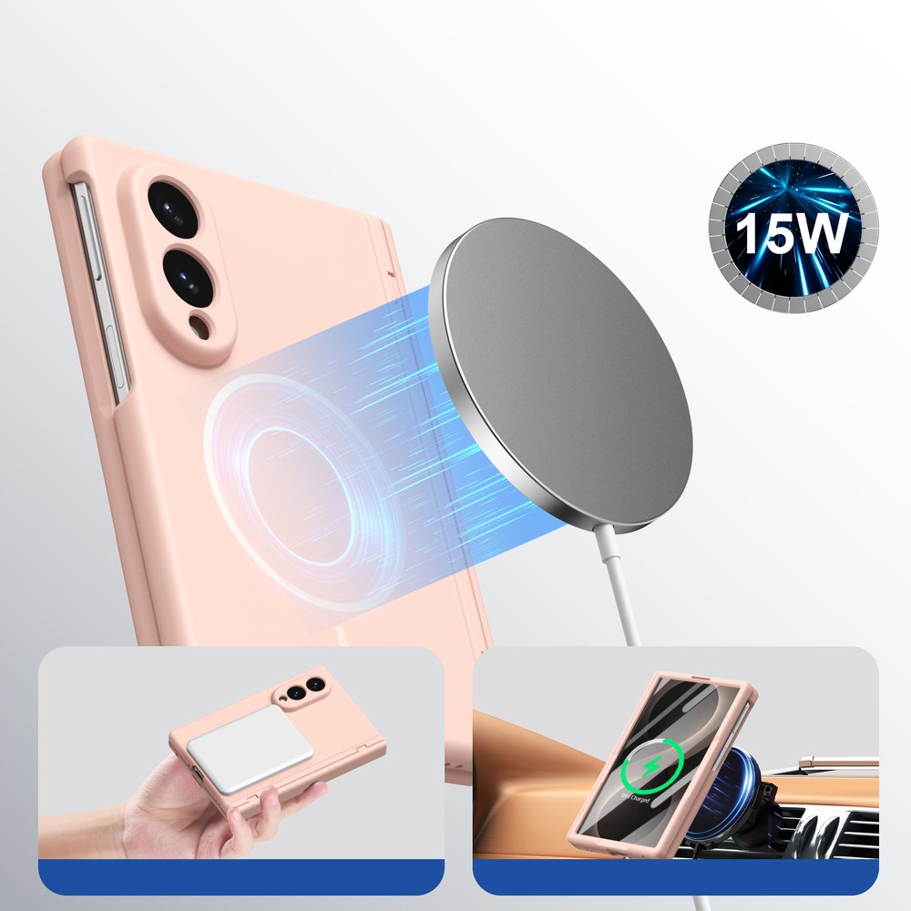 Husă Samsung Z Fold 8 MagThin integrală, Pink
