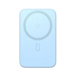 Baterie externa cu incarcare MagSafe, Wireless, Magnetic, 20W, 10000mAh, BLUE