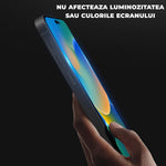 Folie Hoco iPhone 14 Pro, Full Glue 6D, Guardian AntiSpy - Privacy Black