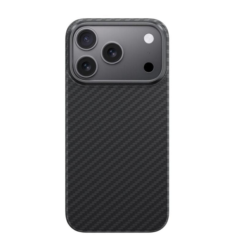 Husa MagEZ Kevlar iPhone 17 Pro Max, Aramida 600D cu functie MagSafe