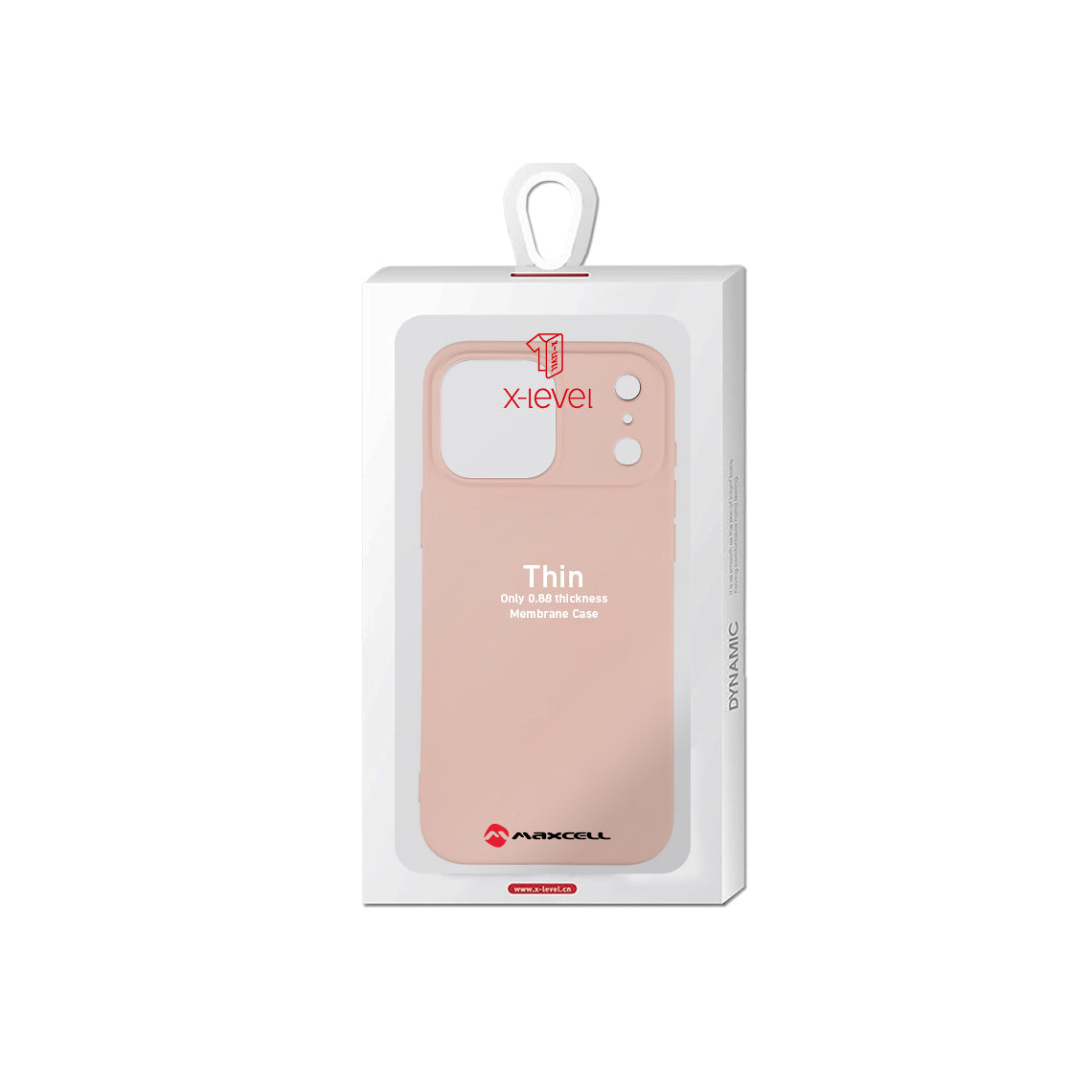 Husa X-Level » iPhone 17 Pro, Thin Series, SoftTouch, PINK