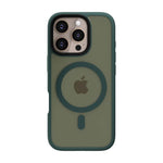 Husa iPhone 16 Pro Max, Mist Shield cu MagSafe,Verde
