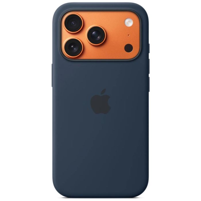 Husa Apple iPhone 17 Pro Silicone cu MagSafe Midnight Blue