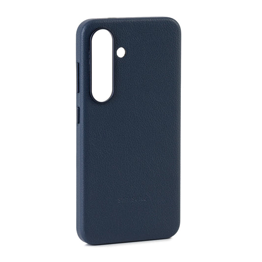 Husa Samsung S25 Plus ,Originala Piele Kindsuit, Midnight Blue