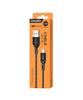 Cablu Incarcare si Date, 2.4A, USB-A la Lightning, 1m | BLACK - mag-genius-accesorii