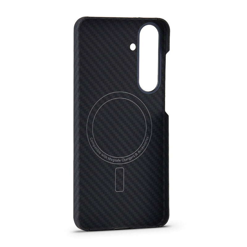 Husa Samsung S24 Kevlar MagEZ 3, 600D Black, MagSafe
