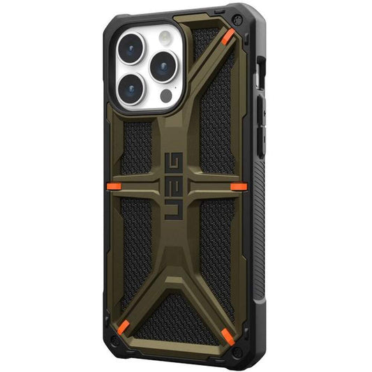 Husa iPhone 14 Pro UAG Monarch Carbon Fiber Elemental Green