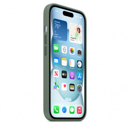 Husa iPhone 15 Plus Apple Silicon cu MagSafe  ,Cypress