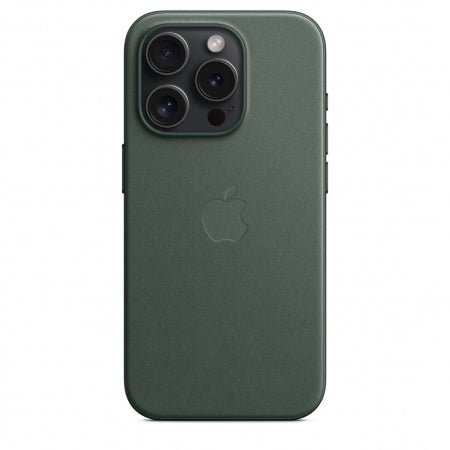 Husa de protectie Apple FineWoven cu MagSafe pentru iPhone 15 Pro Max, Evergreen - mag-genius-accesorii