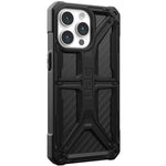 Husa iPhone 15 Pro Max UAG Monarch Carbon Fiber  Black - Eleganță, Durabilitate și Protecție de Excepție