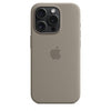 Husa de protectie Apple Silicon cu MagSafe pentru iPhone 15 Pro Max,Clay - mag-genius-accesorii