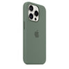 Husa de protectie Apple din Silicon cu MagSafe pentru iPhone 15 Pro Verde - mag-genius-accesorii