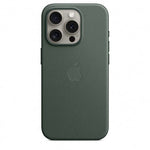 Husa de protectie Apple FineWoven cu MagSafe pentru iPhone 15 Pro Max, Evergreen - mag-genius-accesorii
