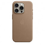 Husa de protectie Apple FineWoven cu MagSafe pentru iPhone 15 Pro Max, Taupe - mag-genius-accesorii