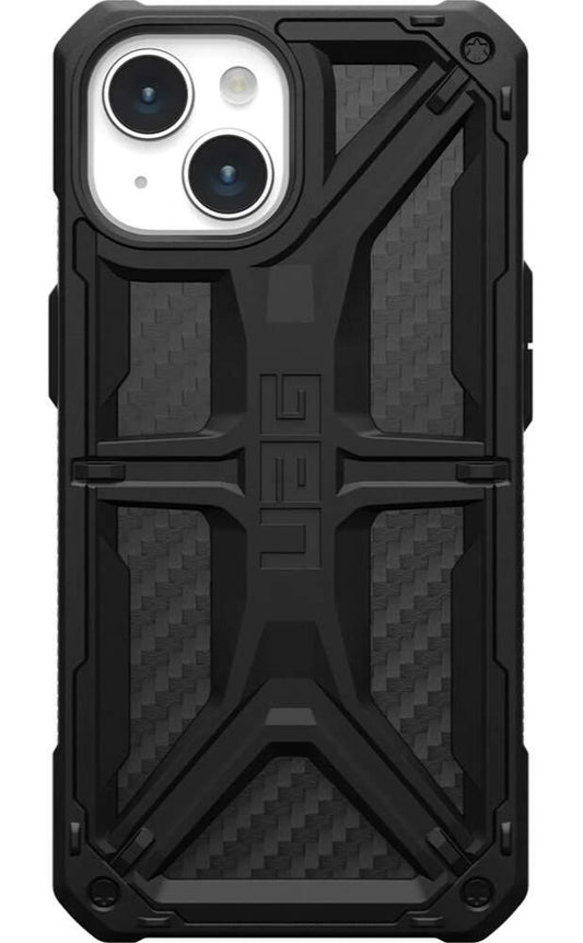 Husa iPhone 15 Plus UAG Monarch Carbon Fiber - Protecție Excepțională, Stil Inegalabil