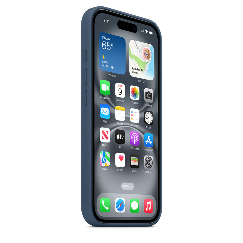 Husa iPhone 16 Plus Apple Silicon cu MagSafe Denim
