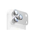 Folie Camere iPhone 17 Pro Max - KIT, FullGlue Cover, Metallic,Silver