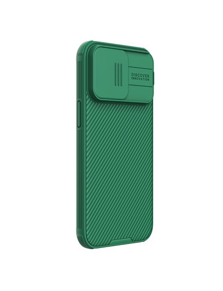 Husa Nillkin, pentru iPhone 15 Pro , CamShield Pro, TPU, Deep Green