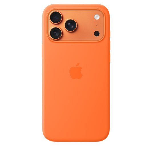 Husa Apple iPhone 17 Pro Silicone cu MagSafe – Orange