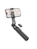 Selfie Stick, pentru telefon, 2 in 1, Telescopic,cu telecomanda BT, BLACK