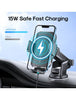 Suport Auto cu incarcare Wireless, cleme laterale, montaj Bord