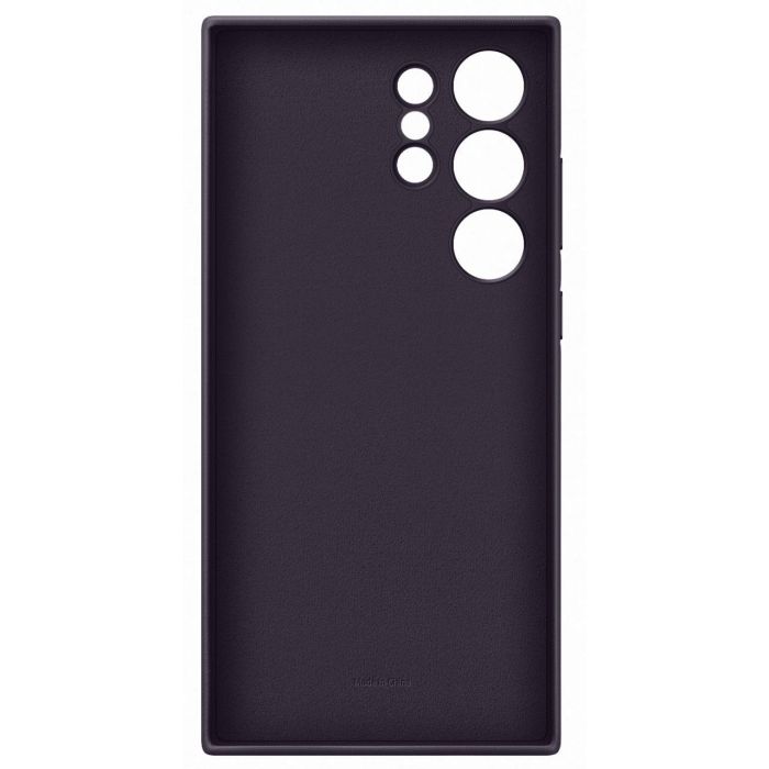 Husa Samsung Galaxy S22 Ultra, Piele Dark Cherry