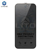 Folie iPhone 15 Lito D+ Ultra Privacy | Black