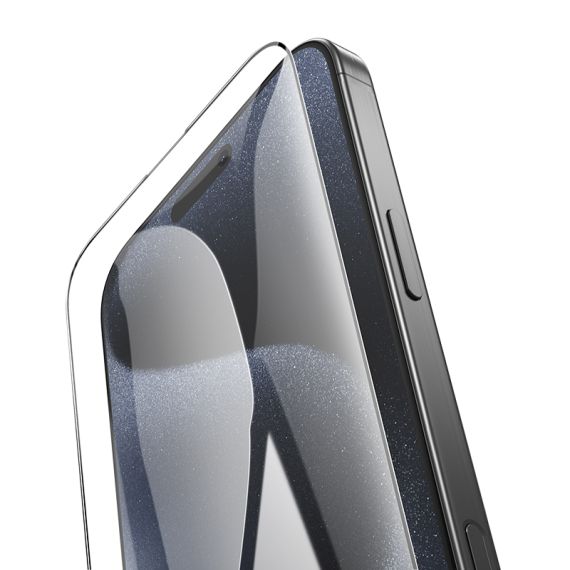Folie Ecran iPhone 16 Pro, 3D 99H – Tempered Glass, Clear