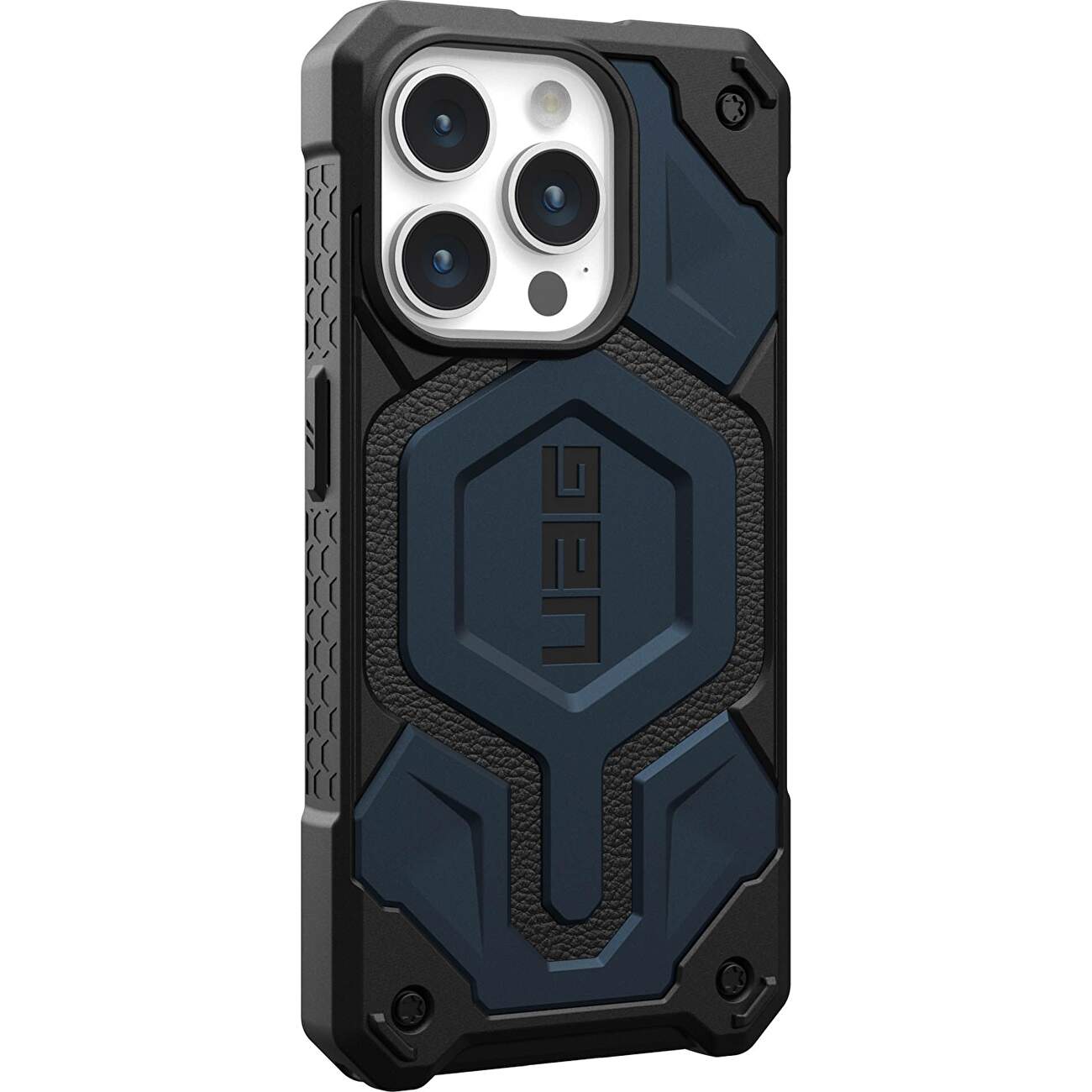 Husa iPhone 13 mini Midnight - UAG Monarch Pro MagSafe Carbon Fiber