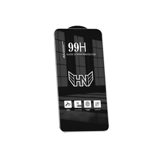 Folie Clear pentru iPhone 17 Air 99H - Full Glass 3D, Black Frame
