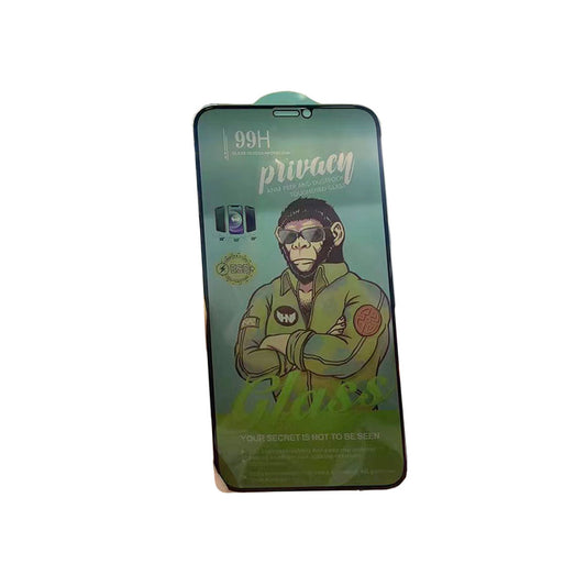 Folie Privacy iPhone 17 Air 99H – Full Glass, AntiSpy, AntiStatic, AntiDust, Black
