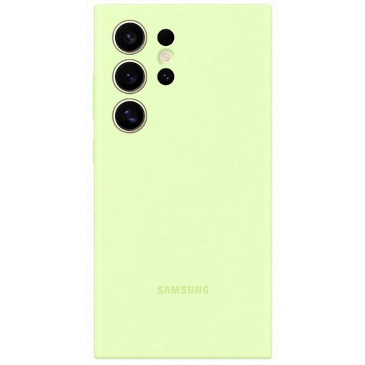Husa din silicon Samsung S24 Ultra Originala, Lime