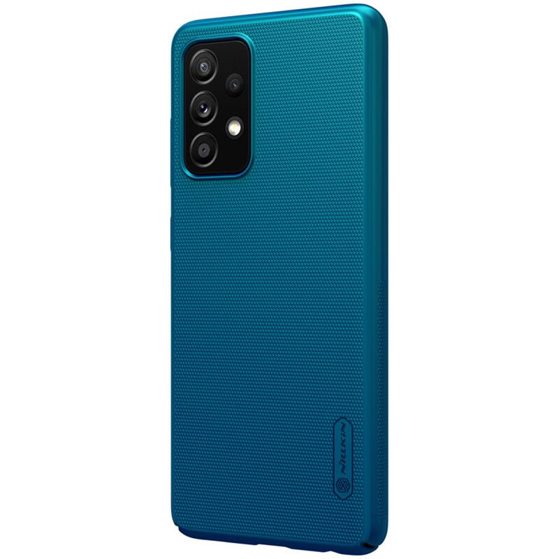 Husa Samsung Galaxy A52 5G Nillkin Super Frosted Shield, albastru