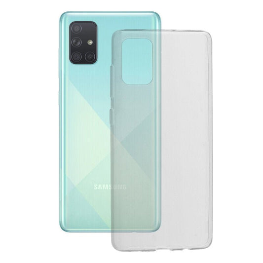 Husa Samsung Galaxy A71 4G Techsuit Clear Silicone, transparenta - mag-genius-accesorii