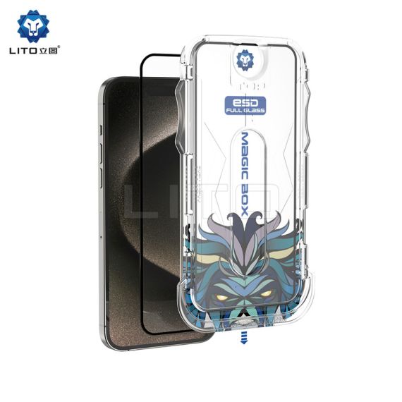 Folie Lito D+ KIT - iPhone iPhone 14 Pro Max , Instalare rapida fara bule