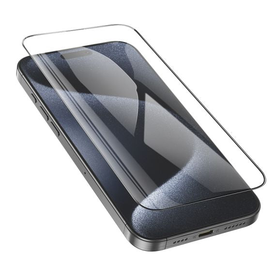 Folie Ecran iPhone 16 Pro, 3D 99H – Tempered Glass, Clear