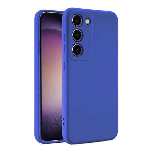 Husa Soft - Samsung A54 - silicone MicroFiber, Navy Blue